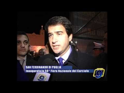 SAN FERDINANDO DI PUGLIA | Inaugurata la 50^ Fiera Nazionale del Carciofo