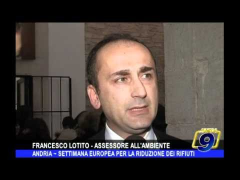 ANDRIA | Settimana europea per la riduzione dei rifiuti