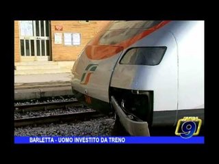 BARLETTA | Uomo investito da treno