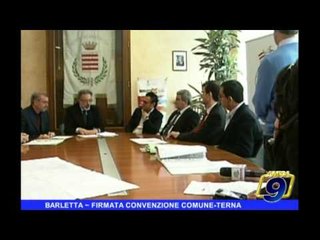 BARLETTA | Firmata la convenzione Comune-Terna