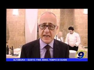 ALTAMURA | Gusto: fine anno, tempo di guide