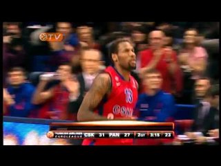 Highlights: CSKA Moscow-Panathinaikos Athens