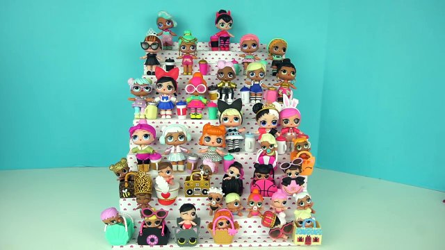 L.O.L Surprise Serie 2 Mi Coleccion COMPLETA Muñecas Bebes que Hacen Pipi , Escupen y Llor