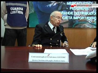 Скачать видео: TG 28.12.11 Bari, Guardia Costiera: controlli a tappeto su prodotti ittici