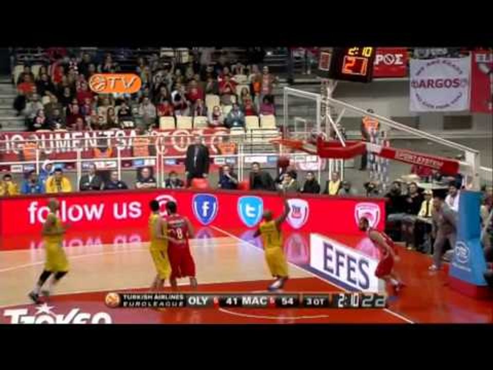 Highlights: Olympiacos Piraeus-Maccabi Electra Tel Aviv