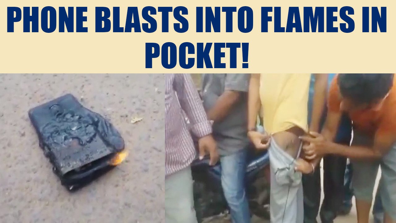Redmi Note phone blasts in man's pocket in Andhra Pradesh | Oneindia News