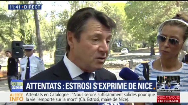 Barcelone: Ce sont les maires qui sont désormais les premiers confrontés à cette violence , estime Estrosi