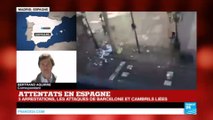 Attentat du groupe État islamique à Barcelone : Le chauffeur de la camionnette toujours en fuite