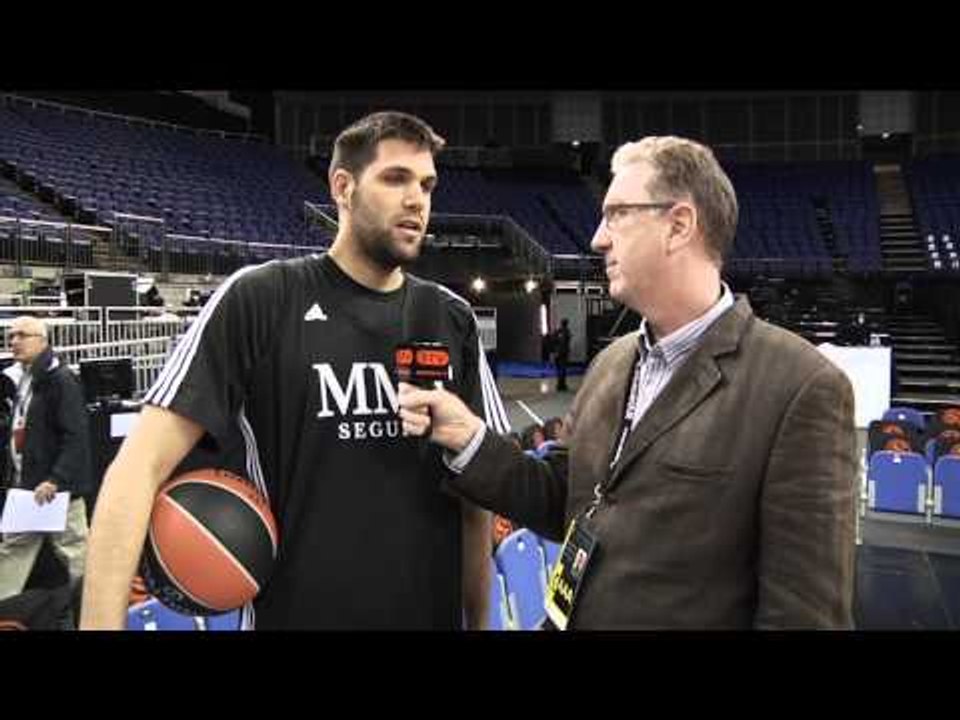 Pre-game interview: Felipe Reyes, Real Madrid