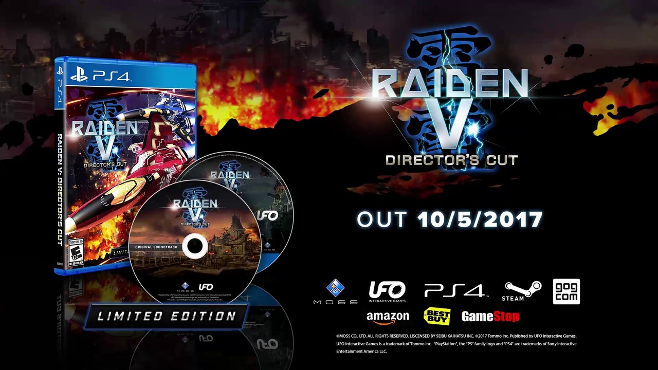 Raiden V Director's Cut - Trailer Edition Limitée