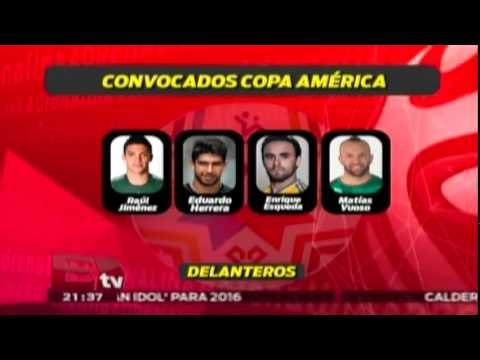 Anuncian convocatoria oficial de la Selección Mexicana para la Copa América / Todo México
