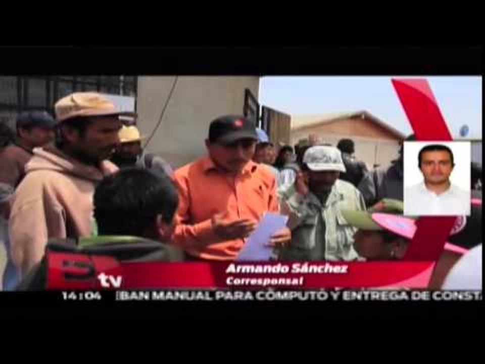 Jornaleros de San Quintín logran acuerdo con el gobierno / Titulares de la tarde