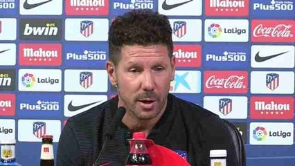 Simeone: "Somos muchos más los que queremos paz que los que no la quieren"