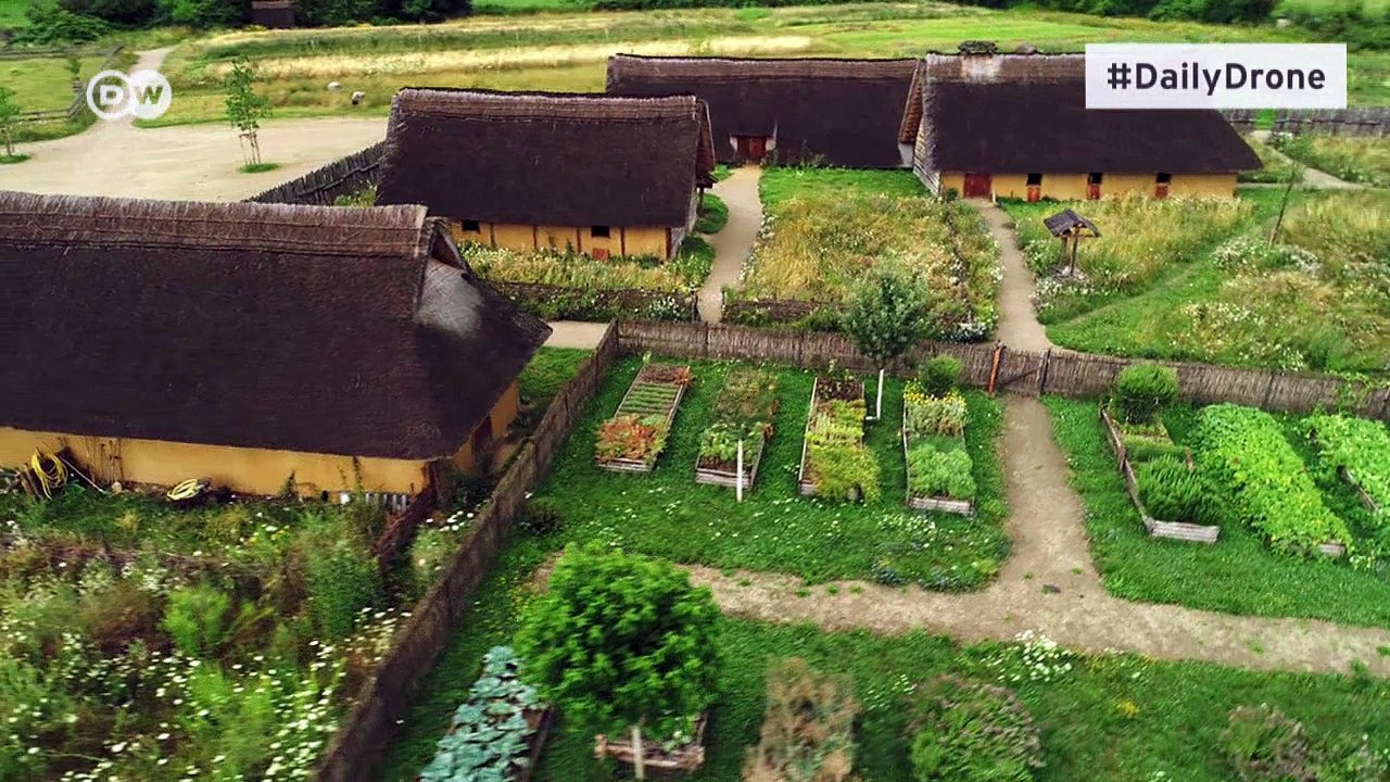 #DailyDrone: Freilichtlabor Lauresham | Kultur