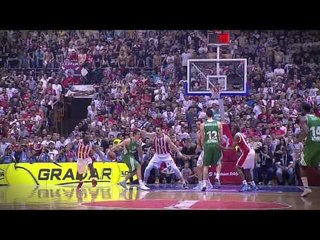 Block of the night: Nikos Pappas, Panathinaikos Athens