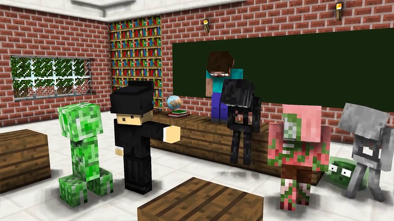 Monster School: The Mobs Caught the Teacher Dan...