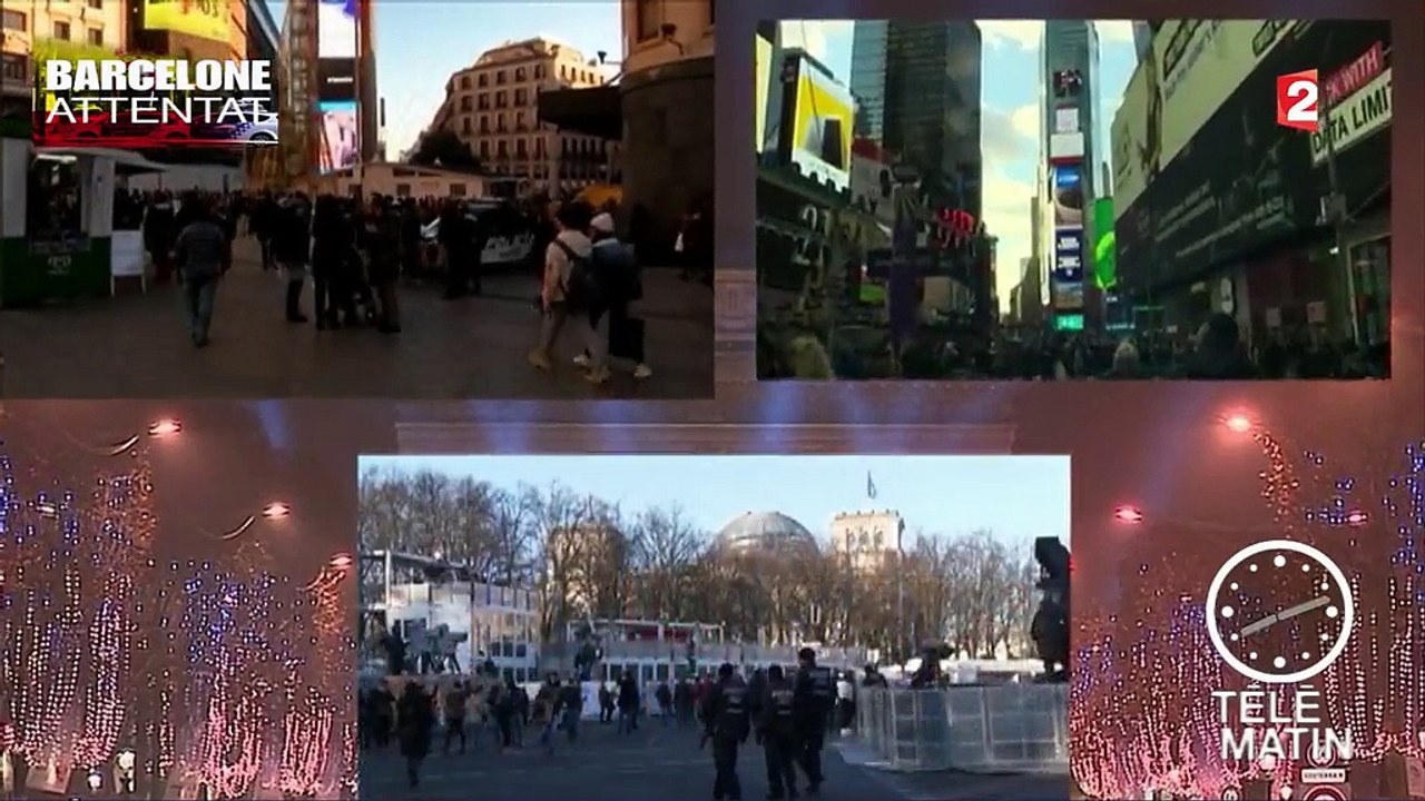Attentats en Catalogne : le même mode opératoire qu'à Nice, Berlin et Londres