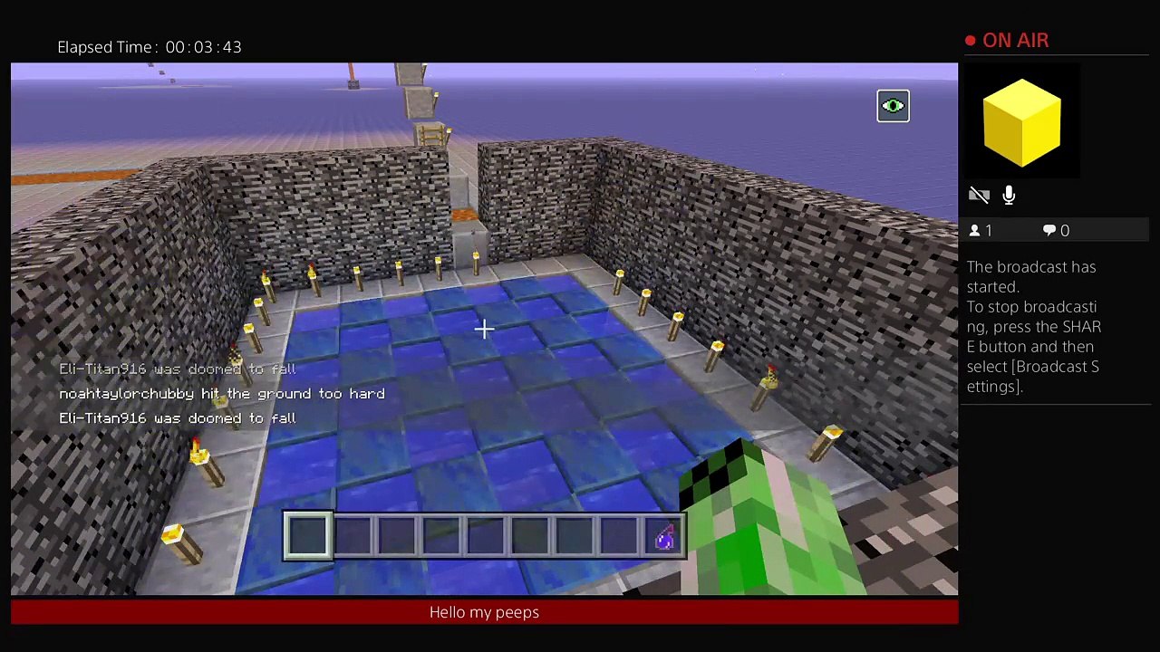 Minecraft parkour fun (16)