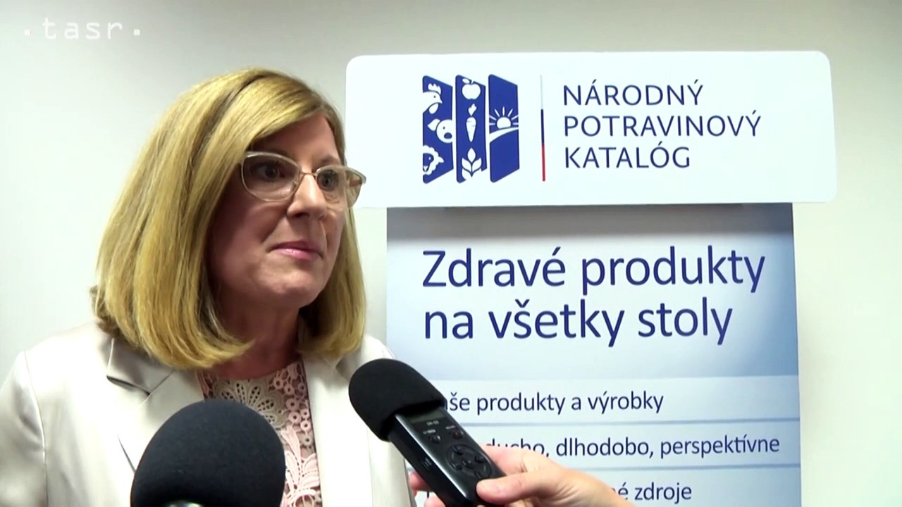 G. Matečná o spustení Národného potravinového katalógu