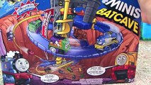 Thomas and Friends Minis DC Super Friends Batcave Playset Batman Surprise Egg and Toy Coll
