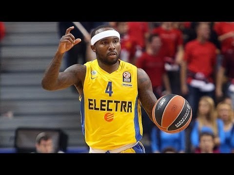 Foucs on Tyrese Rice, Maccabi Electra Tel Aviv