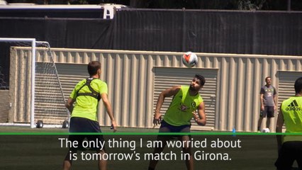 Simeone coy over Costa