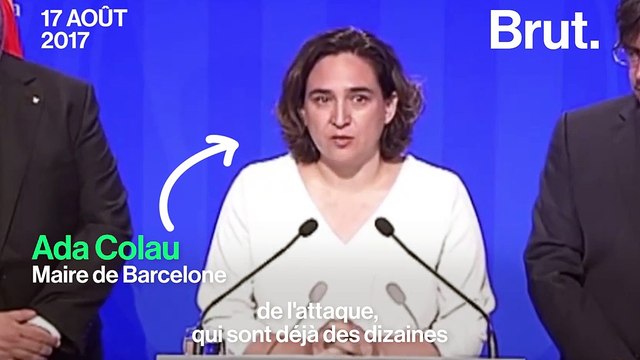 « Barcelone sera toujours une ville de paix, de dialogue, de démocratie » : l’émotion de la maire de Barcelone après les attentats