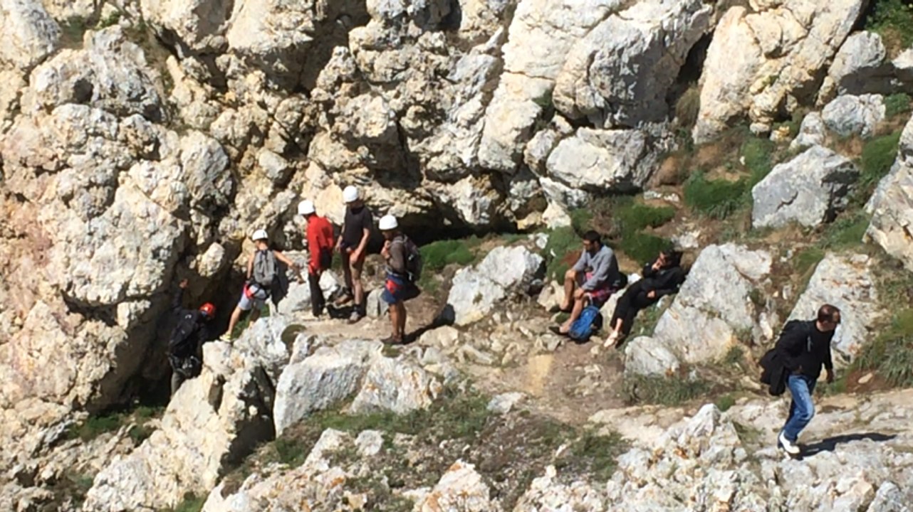 Les falaises de Pen Hir, haut-lieu de l'escalad...