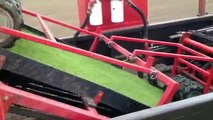 Artificial Turf Sod Installation Football Fields & Golf Courses Grass Mega Machines Heavy Equipment