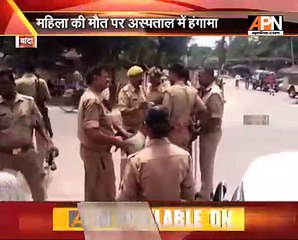 Family create chaos in hospital over death of woman in Banda (UP)