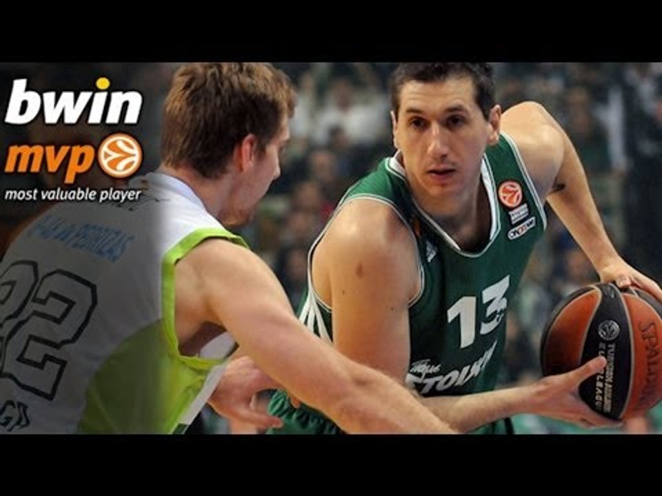Top 16 Round 13 bwin MVP: Dimitris Diamantidis, Panathnaikos Athens