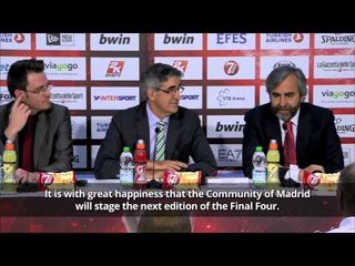 Madrid to host 2015 Turkish Airlines Euroleague Final Four