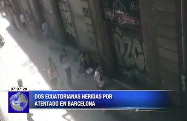 Dos ecuatorianas heridas por atentado en Barcelona