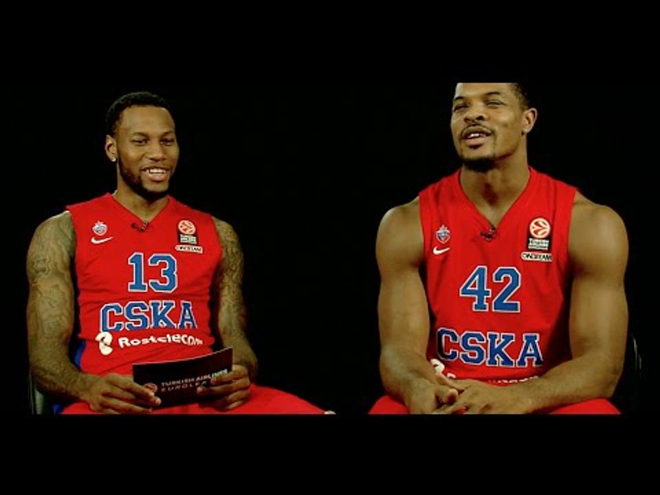 One-on-One: Sonny Weems & Kyle Hines, CSKA Moscow