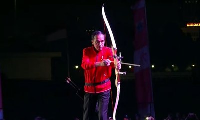 Acara Hitung Mundur Asian Games 2018 Resmi Dibuka di Jakarta