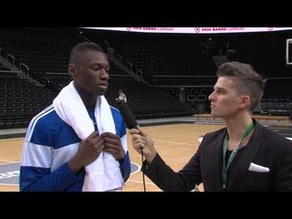 Interview: Luc Loubaki, INSEP Paris - EB ADIDAS NEXT GENERATION TOURNAMENT Kaunas