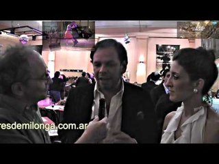 FABIAN PERALTA Y JOSEFINA BERMUDEZ en Salon Canning milonga Parakultural.