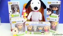 NEW GIANT Surprise Toys THE PEANUTS MOVIE Happy Dance Snoopy & Charlie Brown Collectors Se