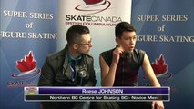 Novice Men Free Skating - 2017 Super Series Summer Skate - Skate Canada Rink