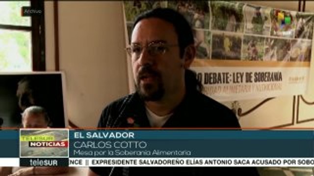 El Salvador: campesinos piden Ley de Soberanía Alimentaria