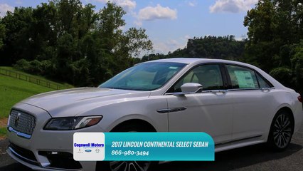 2017 Lincoln Continental Hot Springs AR | Continental Select Sedan Hot Springs AR