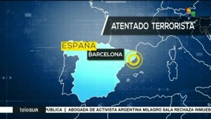 Ruta que siguió furgoneta que embistió a peatones en Las Ramblas