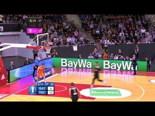 Eurocup Eighthfinals, FC Bayern Munich-Valencia Basket, Game 2: Rafa Martinez steal and lay-up