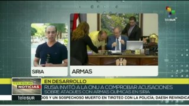 Siria acusa a EEUU y RU de suministrar armas químicas a terroristas