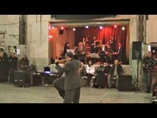 Tango en milonga El Moran Horacio "pebete" Godoy y Karina Colmeiro