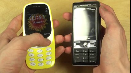 Nokia 3310 2017 vs. Sony Ericsson K800i - Which Is Faster