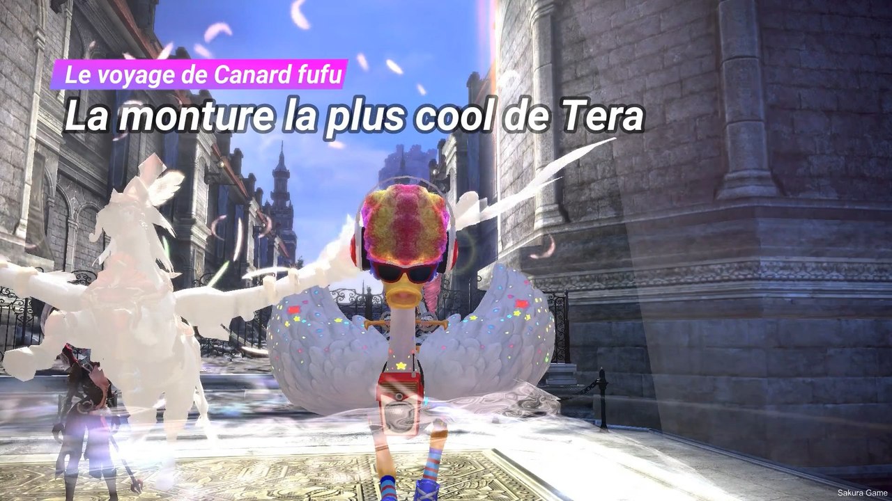 Tera Online: La monture la plus cool de Tera - Le voyage de Canard fufu - PC Gameplay fr