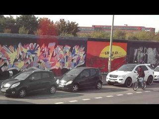 La mas larga del mundo, Exposición de arte grafiti Ex muro de Berlin