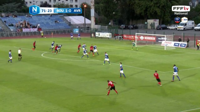 Coup franc qui finit directement dans les gants du gardien