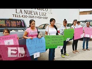 ¿Cuáles son las razones para que un niño le haga daño a otro? / Titulares de la tarde
